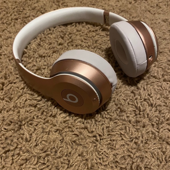 Beats Rose Gold Headphones